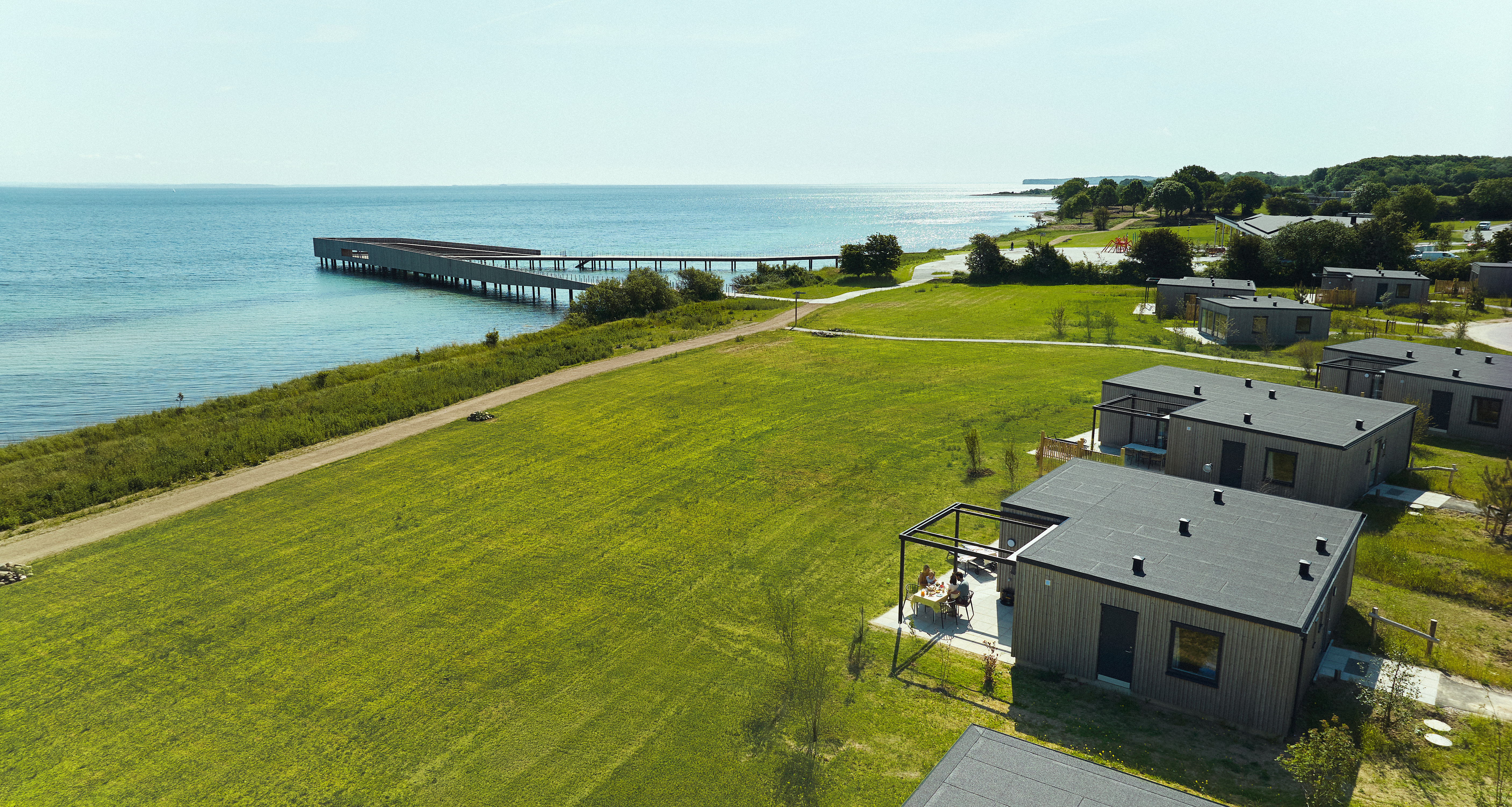 Nordborg Resort is close to the water