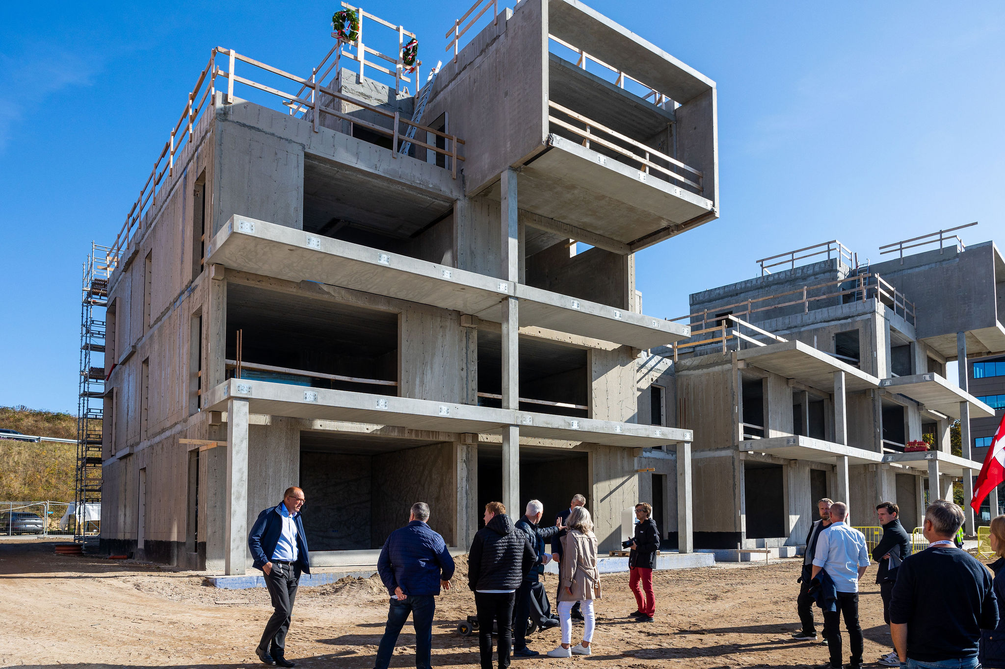 Topping Off Ceremony for Danfoss House