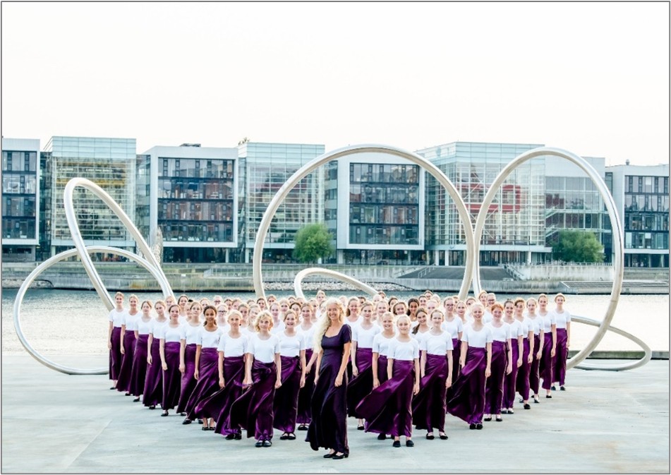 The Southern Denmark girls choir is supported by FMC